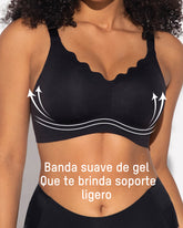 Sujetador Push-Up Sin Costuras con Comodidad y Efecto Alisante